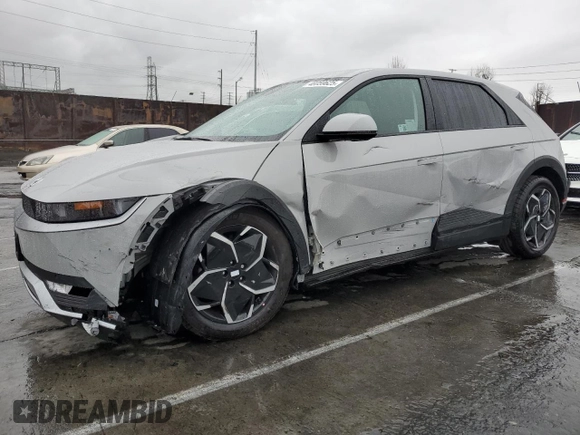 2024 Hyundai Ioniq 5 SEL with VIN KM8KN4DE5RU333836, listed as a Copart auction lot 48059625 with 6,341 mi miles and Salvage title. Bid and sale history available at DreamBid. Image 1.