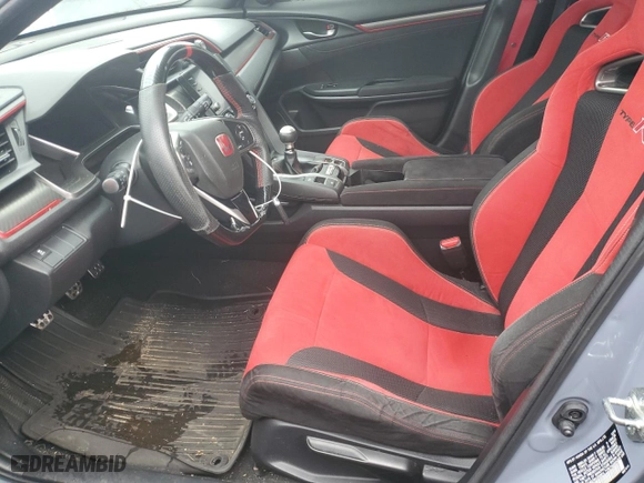 2019 Honda Civic Type R Touring with VIN SHHFK8G79KU202814, listed as a Copart auction lot 51578945 with 76,200 mi miles and Salvage Title. Bid and sale history available at carsss.com. Image 7.