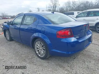 2014 Dodge Avenger SE with VIN 1C3CDZAB9EN235338, listed as a IAAI auction lot 41941403 with 144,085 mi miles. Bid and sale history available at carsss.com. Image 3.