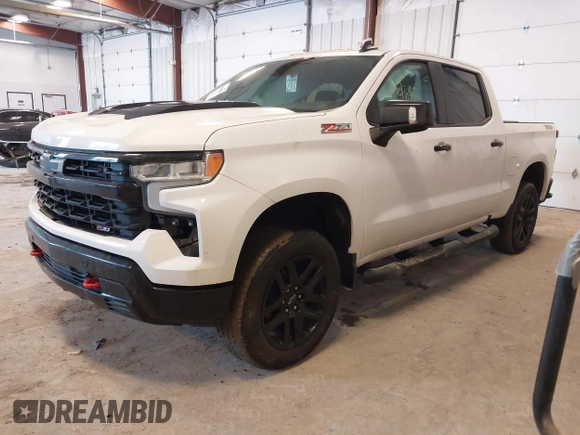 2024 Chevrolet Silverado 1500 with VIN 3GCUDFED2RG217160, listed as a IAAI auction lot 41688515 with 21,367 mi miles and . Bid and sale history available at DreamBid. Image 2.