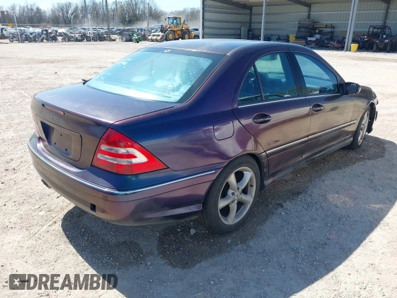 2005 Mercedes-Benz C 230 Kompressor with VIN WDBRF40J45F686777, listed as a IAAI auction lot 41675146 with Not Provided miles and . Bid and sale history available at DreamBid. Image 4.