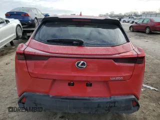 2020 Lexus UX 200 with VIN JTHX3JBH1L2022336, listed as a Copart auction lot 42150535 with 51,303 mi miles and Salvage Title. Bid and sale history available at DreamBid. Image 6.