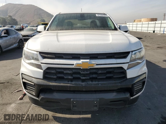 2021 Chevrolet Colorado 2WD Work Truck with VIN 1GCHSBEA5M1253048, listed as a Copart auction lot 87264394 with 23,472 mi miles and Clean title. Bid and sale history available at DreamBid. Image 5.