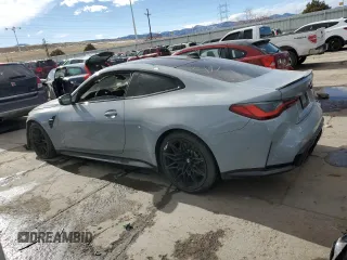 2021 BMW M4 Competition with VIN WBS33AZ09MCG46120, listed as a Copart auction lot 40502493 with 0 mi miles. Bid and sale history available at carsss.com. Image 2.