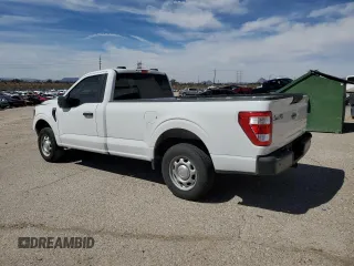 2023 Ford F-150 XL with VIN 1FTMF1CB6PKE57932, listed as a Copart auction lot 45393095 with 48,925 mi miles and Salvage Title. Bid and sale history available at carsss.com. Image 2.