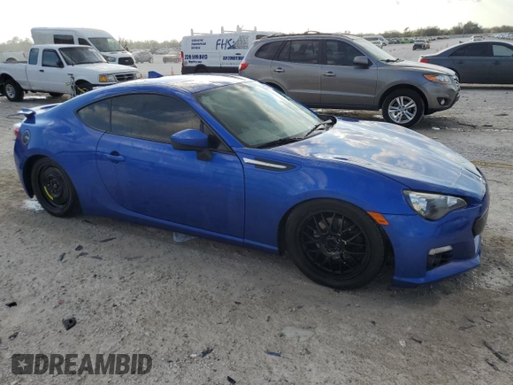 2016 Subaru BRZ Limited with VIN JF1ZCAC17G9602253, listed as a Copart auction lot 43747045 with 37,624 mi miles and Clean title. Bid and sale history available at DreamBid. Image 4.