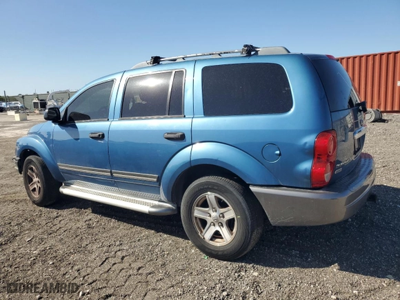 2005 Dodge Durango SLT with VIN 1D4HD48N55F605282, listed as a Copart auction lot 48141485 with 120,308 mi miles and Salvage Title. Bid and sale history available at carsss.com. Image 2.