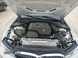 2022 BMW 3 Series 330i xDrive with VIN 3MW5R7J00N8C64705, listed as a Copart auction lot 48624285 with 12,143 mi miles and Salvage Title. Bid and sale history available at carsss.com. Image 11.