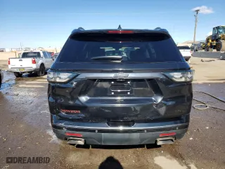 2021 Chevrolet Traverse Premier with VIN 1GNEVKKW0MJ197845, listed as a Copart auction lot 89196715 with 91,392 mi miles and Salvage Title. Bid and sale history available at carsss.com. Image 6.