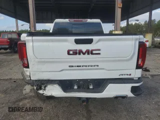 2022 GMC Sierra 1500 Limited AT4 with VIN 1GTP9EEL3NZ155410, listed as a Copart auction lot 78450424 with 34,277 mi miles and Salvage Title. Bid and sale history available at carsss.com. Image 6.