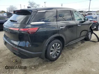 2025 Infiniti QX60 с VIN 5N1AL1ER4SC343576, выставлен на аукционе Copart как лот 57001655 с пробегом 36 миль миль и Списание • Salvage title. История ставок и продаж доступна на DreamBid. Изображение 3.
