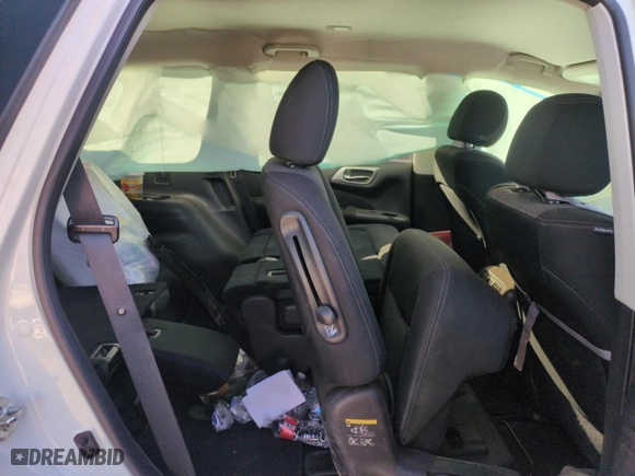 2017 Nissan Pathfinder SV with VIN 5N1DR2MN5HC664311, listed as a Copart auction lot 49822165 with 0 mi miles and Salvage Title. Bid and sale history available at carsss.com. Image 11.