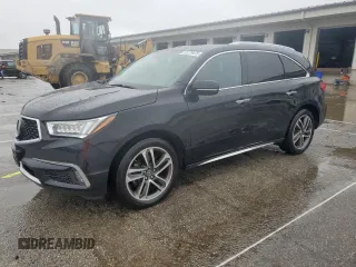 2017 Acura MDX Advance z VIN 5FRYD4H86HB032097, wystawiony jako Copart lot #51279475 z przebiegiem 98 870 mil mil oraz Szkoda całkowita • Salvage title. Historia ofert i sprzedaży dostępna na DreamBid. Obrazek 1.