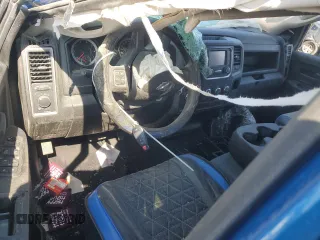 2022 Ram 1500 Tradesman with VIN 1C6RR7FG4NS156765, listed as a Copart auction lot 47787415 with 63,099 mi miles and Salvage title. Bid and sale history available at DreamBid. Image 8.