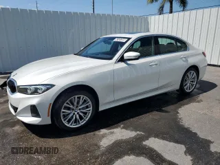 2024 BMW 3 Series 330i xDrive with VIN 3MW89FF03R8E49109, listed as a Copart auction lot 53101335 with 22,513 mi miles and Clean Title. Bid and sale history available at carsss.com. Image 1.