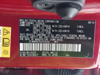 2016 Lexus NX 200t с VIN JTJBARBZ3G2094246, выставлен на аукционе IAAI как лот 42387627 с пробегом 185 880 миль миль и . История ставок и продаж доступна на DreamBid. Изображение 9.