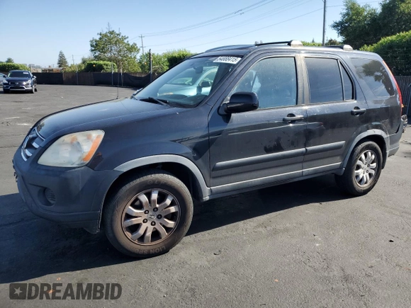 2005 Honda CR-V EX with VIN JHLRD78885C039572, listed as a Copart auction lot 54888415 with 185,937 mi miles and Salvage Title. Bid and sale history available at DreamBid. Image 1.