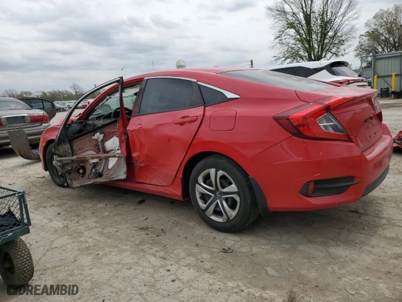 2016 Honda Civic Sedan LX with VIN 2HGFC2F53GH530311, listed as a Copart auction lot 51278795 with 116,703 mi miles and Salvage Title. Bid and sale history available at carsss.com. Image 2.