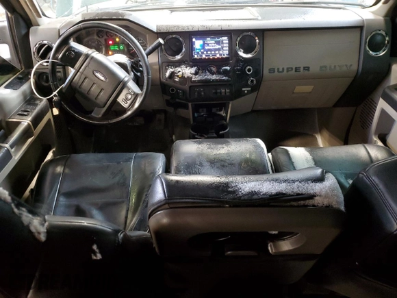2008 Ford Super Duty F-250 SRW XL with VIN 1FTSW21R58ED91533, listed as a Copart auction lot 89277685 with 206,021 mi miles and Salvage Title. Bid and sale history available at carsss.com. Image 8.