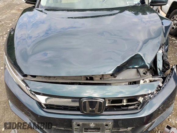 2018 Honda Clarity Plug-In Hybrid with VIN JHMZC5F12JC012628, listed as a Copart auction lot 61300094 with 53,071 mi miles and Salvage Title. Bid and sale history available at carsss.com. Image 11.