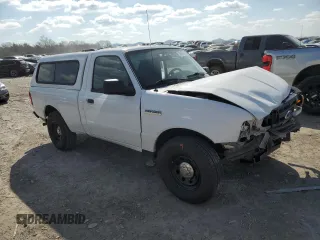2006 Ford Ranger XL with VIN 1FTYR10D96PA53703, listed as a Copart auction lot 43876215 with 38,322 mi miles and Salvage Title. Bid and sale history available at DreamBid. Image 4.