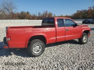 1999 Dodge Dakota SLT with VIN 1B7GG22Y0XS159737, listed as a Copart auction lot 76625814 with 144,332 mi miles and Salvage Title. Bid and sale history available at DreamBid. Image 3.