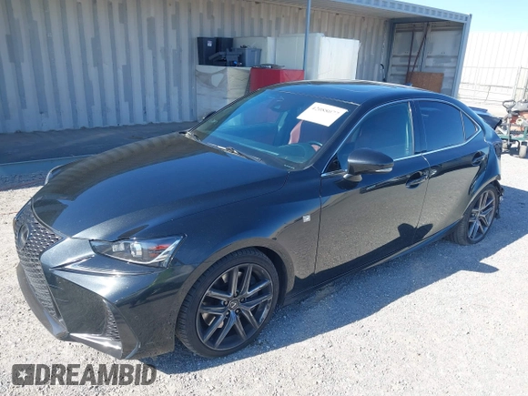 2020 Lexus IS 300 F Sport z VIN JTHGA1D26L5107816, wystawiony jako IAAI lot #42088077 z przebiegiem 45 169 mil mil oraz . Historia ofert i sprzedaży dostępna na DreamBid. Obrazek 2.
