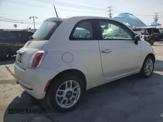 2013 FIAT 500 Pop with VIN 3C3CFFAR9DT528497, listed as a Copart auction lot 51349235 with 100,861 mi miles and Clean Title. Bid and sale history available at carsss.com. Image 3.