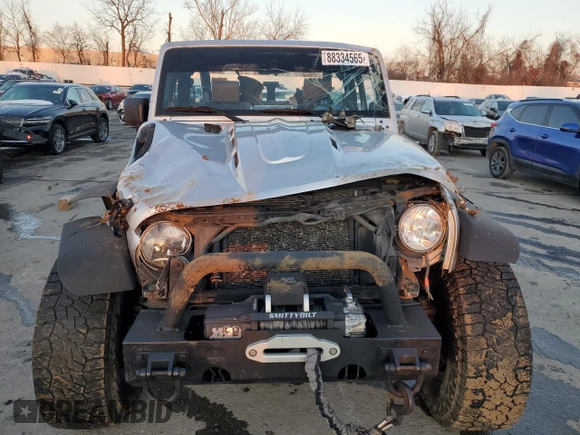 2007 Jeep Wrangler X with VIN 1J4FA24137L107083, listed as a Copart auction lot 88334565 with 156,689 mi miles and Salvage Title. Bid and sale history available at carsss.com. Image 5.