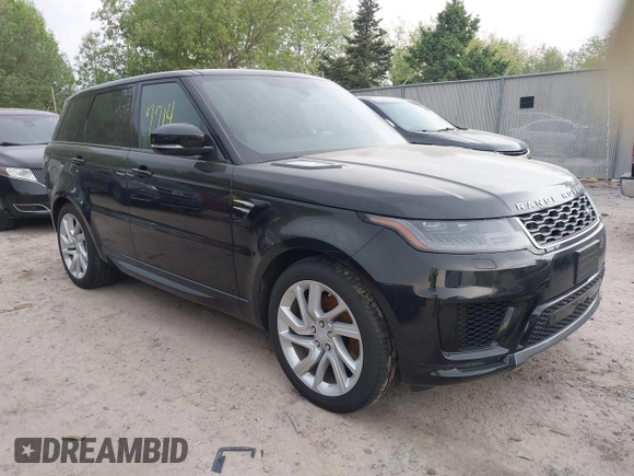 2018 Land Rover Range Rover Sport with VIN SALWR2RE4JA813646, listed as a IAAI auction lot 42257714 with 49,038 mi miles and . Bid and sale history available at DreamBid. Image 1.