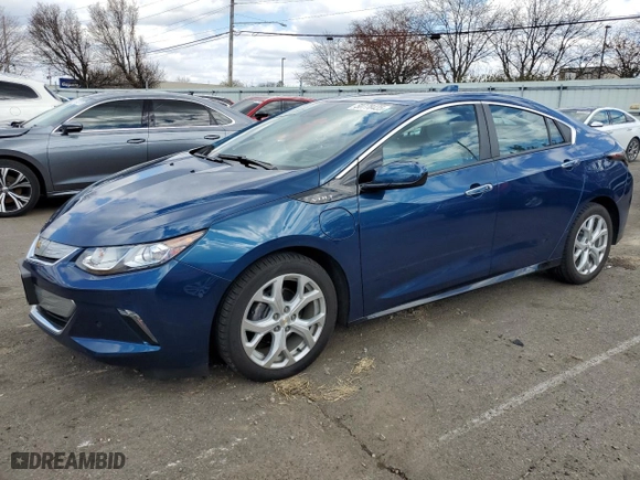 2019 Chevrolet Volt Premier with VIN 1G1RB6S55KU109605, listed as a Copart auction lot 50778435 with 0 mi miles and Salvage Title. Bid and sale history available at carsss.com. Image 1.