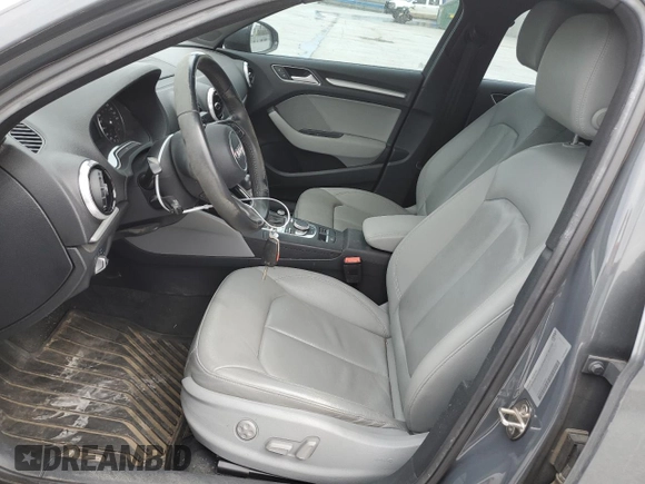 2017 Audi A3 Sedan Premium with VIN WAUB8GFF4H1063563, listed as a Copart auction lot 51290734 with 79,263 mi miles. Bid and sale history available at carsss.com. Image 7.