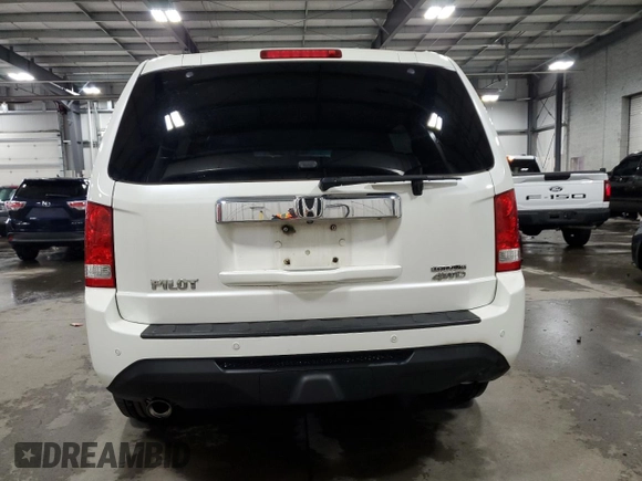 2012 Honda Pilot Touring with VIN 5FNYF4H96CB076615, listed as a Copart auction lot 50566455 with 159,877 mi miles and Salvage Title. Bid and sale history available at carsss.com. Image 6.