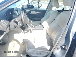 2016 Infiniti Q50 Red Sport 400 with VIN JN1FV7AR2GM451406, listed as a Copart auction lot 72990594 with Not Provided miles and Salvage Title. Bid and sale history available at DreamBid. Image 7.