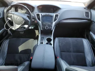 2018 Acura TLX w/A-SPEC Pkg with VIN 19UUB2F68JA002126, listed as a Copart auction lot 42824614 with 71,105 mi miles. Bid and sale history available at carsss.com. Image 8.