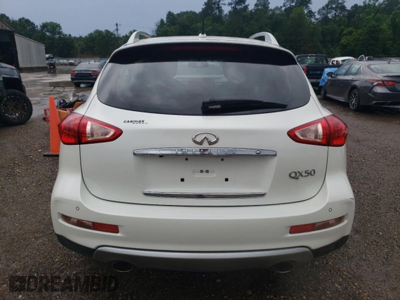 2017 Infiniti QX50 z VIN JN1BJ0RP5HM383480, wystawiony jako Copart lot #56059695 z przebiegiem 129 659 mil mil oraz Szkody całkowita. Historia ofert i sprzedaży dostępna na DreamBid. Obrazek 6.