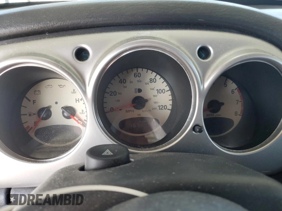 2004 Chrysler PT Cruiser Limited with VIN 3C8FY68B54T271459, listed as a Copart auction lot 76801234 with 167,849 mi miles and Salvage Title. Bid and sale history available at DreamBid. Image 9.