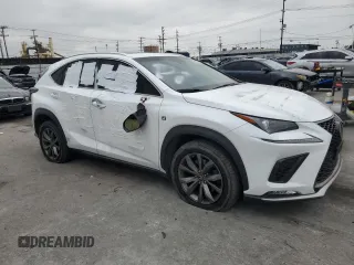 2019 Lexus NX with VIN JTJYARBZ4K2142551, listed as a Copart auction lot 50809545 with 79,270 mi miles and Salvage Title. Bid and sale history available at carsss.com. Image 4.