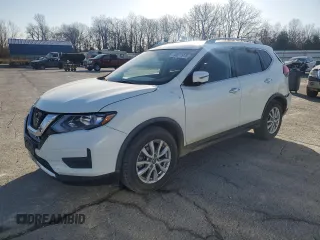 2017 Nissan Rogue SV with VIN KNMAT2MT7HP611268, listed as a Copart auction lot 48871975 with 120,154 mi miles and Salvage Title. Bid and sale history available at carsss.com. Image 1.