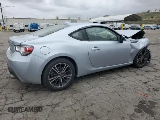 2015 Subaru BRZ Premium with VIN JF1ZCAB12F9607084, listed as a Copart auction lot 53743495 with 57,486 mi miles and Salvage title. Bid and sale history available at DreamBid. Image 3.
