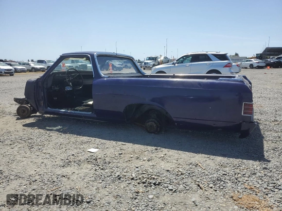 1967 Chevrolet El Camino z VIN 136807Z126387, wystawiony jako Copart lot #57278525 z przebiegiem 93 487 mil mil oraz Szkoda całkowita • Salvage title. Historia ofert i sprzedaży dostępna na DreamBid. Obrazek 2.