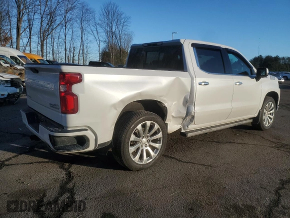 2019 Chevrolet Silverado 1500 High Country with VIN 1GCUYHEL6KZ363011, listed as a Copart auction lot 43434025 with 64,064 mi miles and Salvage Title. Bid and sale history available at carsss.com. Image 3.