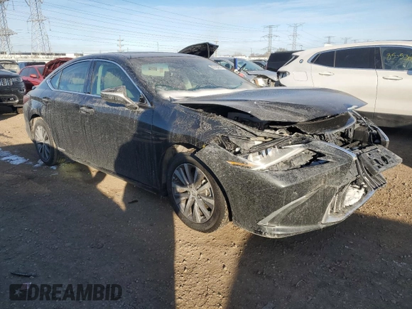 2021 Lexus ES with VIN 58ADA1C18MU013087, listed as a Copart auction lot 87464874 with 20,124 mi miles and Salvage Title. Bid and sale history available at carsss.com. Image 4.