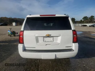 2019 Chevrolet Suburban LT with VIN 1GNSCJKC8KR354299, listed as a Copart auction lot 84266174 with 77,780 mi miles and Salvage Title. Bid and sale history available at carsss.com. Image 6.