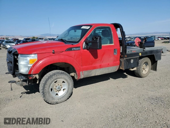 2015 Ford F-350 XL with VIN 1FTRF3B65FEA48534, listed as a Copart auction lot 68135964 with 204,110 mi miles and Salvage title. Bid and sale history available at DreamBid. Image 1.