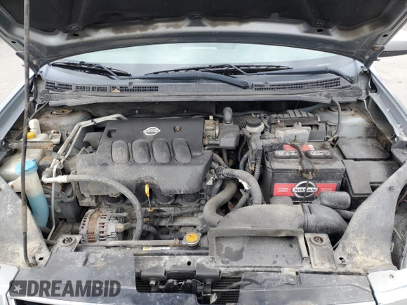 2008 Nissan Sentra S z VIN 3N1AB61E28L661350, wystawiony jako Copart lot #57856715 z przebiegiem 54 505 mil mil oraz Szkoda całkowita • Salvage title. Historia ofert i sprzedaży dostępna na DreamBid. Obrazek 11.