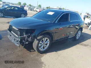 2022 Audi Q3 S line Premium with VIN WA1DECF32N1022633, listed as a IAAI auction lot 42141243 with 41,599 mi miles and . Bid and sale history available at DreamBid. Image 18.
