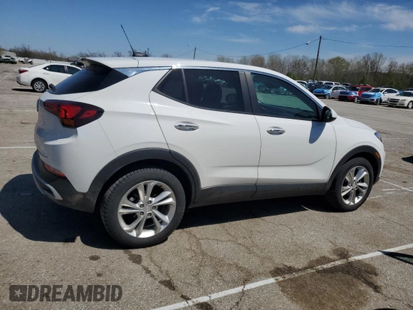 2023 Buick Encore GX Preferred z VIN KL4MMBS20PB023089, wystawiony jako Copart lot #52023105 z przebiegiem 59 065 mil mil oraz Szkoda całkowita • Salvage title. Historia ofert i sprzedaży dostępna na DreamBid. Obrazek 3.
