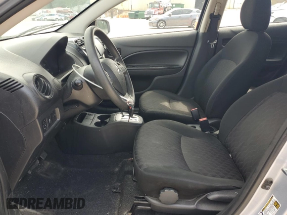 2021 Mitsubishi Mirage ES with VIN ML32AUHJ6MH010763, listed as a Copart auction lot 53855315 with 72,486 mi miles and Salvage title. Bid and sale history available at DreamBid. Image 7.
