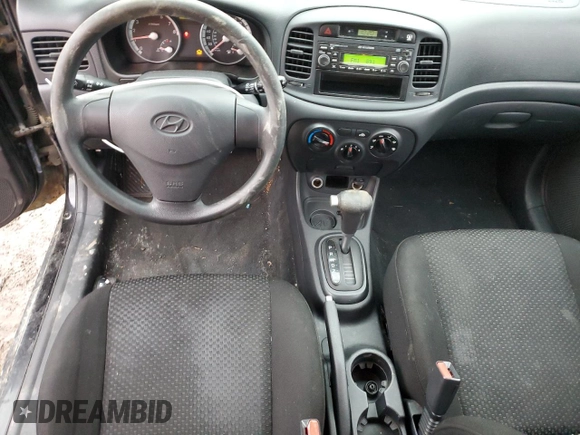 2008 Hyundai Accent Man L with VIN KMHCN35C18U057200, listed as a Copart auction lot 85137044 with 259,088 mi miles and Salvage Title. Bid and sale history available at carsss.com. Image 8.